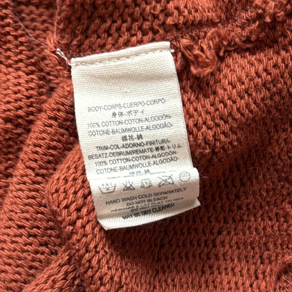 We The Free Distressed Darcy Cropped Sweater in Cedar - Picture 10 of 14